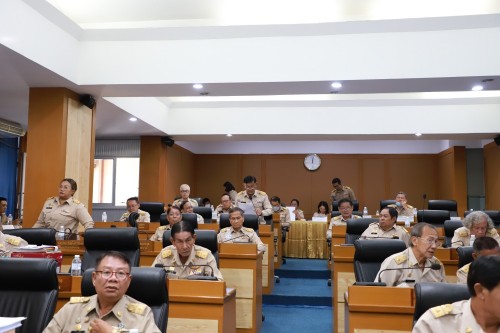 สภาเทศบาลนครแม่สอด ประชุมสภาเทศบาล สมัยสามัญ สมัยที่ 3 ครั้งที่ 2  ประจำปี 2567