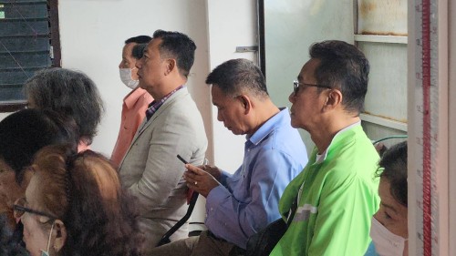 เทศบาลนครแม่สอด ร่วมทำบุญทอดผ้าป่าสามัคคี ณ ที่ทำการชุมชนตาลเดี่ยว