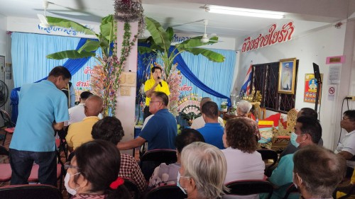 เทศบาลนครแม่สอด ร่วมทำบุญทอดผ้าป่าสามัคคี ณ ที่ทำการชุมชนตาลเดี่ยว