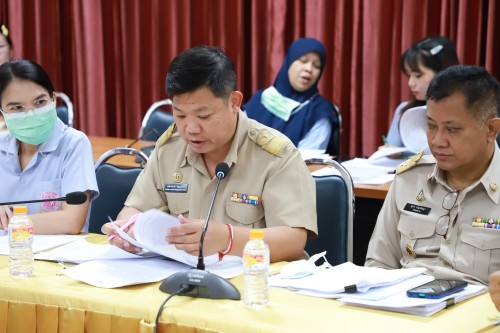 ทน.แม่สอด การประชุมการดำเนินการจัดบริการดูแลระยะยาวสำหรับผู้สูงอายุและผู้พิการที่มีภาวะพึ่งพิงเทศบาลนครแม่สอด