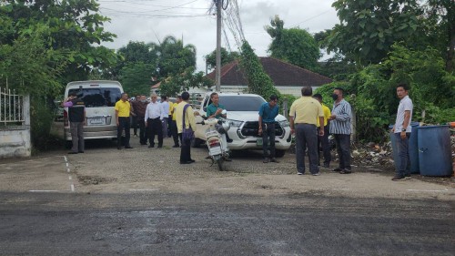 ทน.แม่สอด ลงพื้นที่ติดตามความเรียบร้อยการปรับปรุงผิวถนนแอสฟัลท์ติกคอนกรีต ชุมชนร่วมแรง