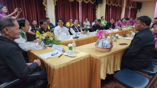 ทน.แม่สอด ต้อนรับคณะศึกษาดูงานจากองค์การบริหารส่วนตำบลฝายแก้ว อำเภอภูเพียง จังหวัดน่าน