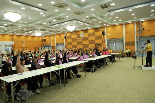 ทน.แม่สอด จัดโครงการฝึกอบรมเชิงปฏิบัติการเพื่อพัฒนาเด็กและเยาวชนให้มีคุณธรรม จริยธรรม และทักษะทางสังคม