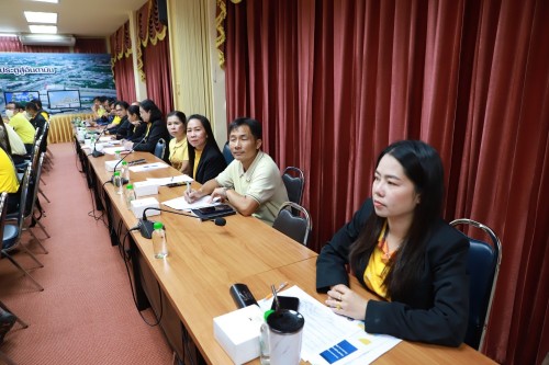 ทน.แม่สอด จัดประชุมหัวหน้าส่วนราชการ ประจำเดือน กันยายน 2567