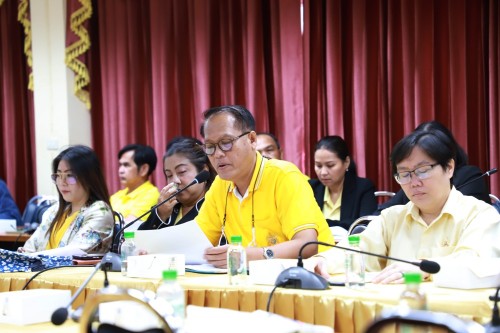 ทน.แม่สอด จัดประชุมหัวหน้าส่วนราชการ ประจำเดือน กันยายน 2567