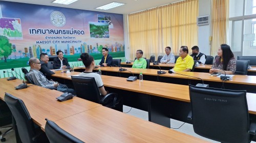 เทศบาลนครแม่สอด ร่วมกับมูลนิธิลิฟวิงเชิร์ชออฟก็อด จัดพิธีลงนามบันทึกความเข้าใจ โครงการการศึกษา
