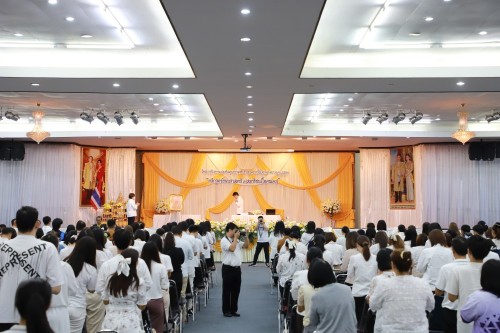 ทน.แม่สอด จัดโครงการฝึกอบรมส่งเสริมคุณธรรมจริยธรรมบุคลากรในสังกัดเทศบาลนครแม่สอด