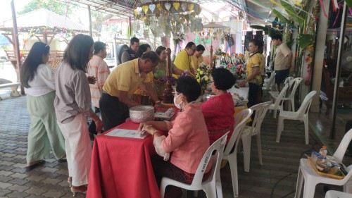 เทศบาลนครแม่สอด เข้าร่วมงานประเพณีถวายข้าวพระพุทธ ประจำปี 2567