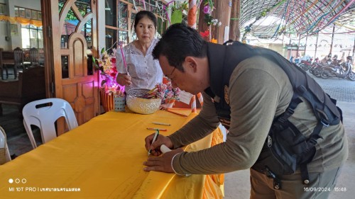 เทศบาลนครแม่สอด เข้าร่วมงานประเพณีถวายข้าวพระพุทธ ประจำปี 2567