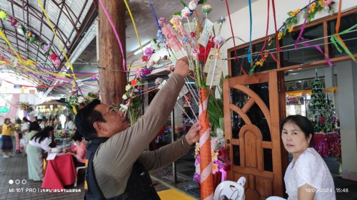 เทศบาลนครแม่สอด เข้าร่วมงานประเพณีถวายข้าวพระพุทธ ประจำปี 2567