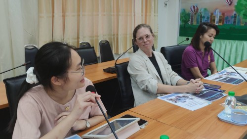 เทศบาลนครแม่สอด ต้อนรับคณะจากกรมควบคุมโรค กองระบาดวิทยา ร่วมกับศูนย์ความร่วมมือไทย - สหรัฐ ด้านสาธารณสุข 