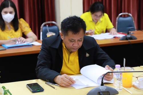 เทศบาลนครแม่สอด จัดประชุมคณะกรรมการสอบคัดเลือก เพื่อแต่งตั้งพนักงานเทศบาลให้ดำรงตำแหน่งในต่างสายงาน ตำแหน่ง นักจัดการงานทั่วไป ครั้งที่ 1/2567