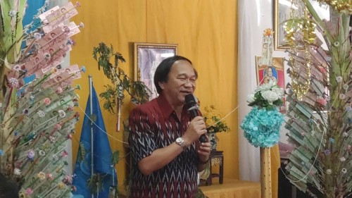 เทศบาลนครแม่สอด ร่วมพิธีทำบุญทอดผ้าป่าสามัคคี ชุมชนอินทรคีรี 1
