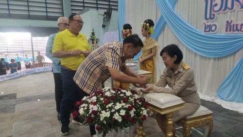 เทศบาลนครแม่สอด ร่วมงานแสดงมุทิตาจิต แด่ผู้เกษียณอายุราชการ ประจำปี 2567 ครูศิริพร นิลสิงขรณ์