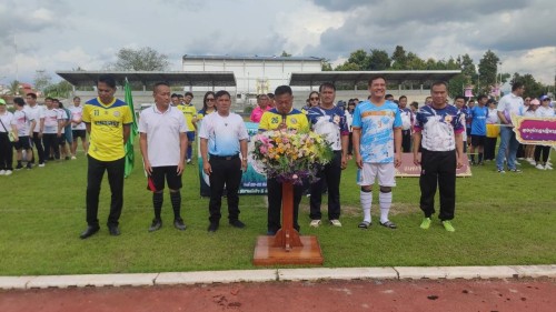 เทศบาลนครแม่สอด จัดโครงการแข่งขันกีฬาต้านยาเสพติด เทศบาลคัพ ครั้งที่ 2 ประจำปีงบประมาณ 2567