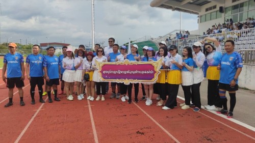 เทศบาลนครแม่สอด จัดโครงการแข่งขันกีฬาต้านยาเสพติด เทศบาลคัพ ครั้งที่ 2 ประจำปีงบประมาณ 2567