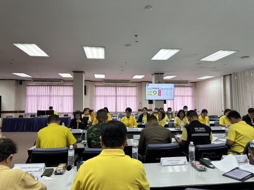 ทน.แม่สอด เข้าร่วมประชุมคณะกรรมการบริหารงานจังหวัดแบบบูรณาการ จังหวัดตาก (ก.บ.จ. ตาก) ครั้งที่ 5/2567