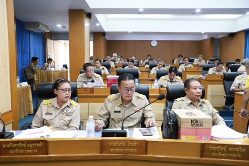 สภาเทศบาลนครแม่สอด ประชุมสภาเทศบาลนครแม่สอด สมัยวิสามัญ สมัยที่ 2  ประจำปี 2567