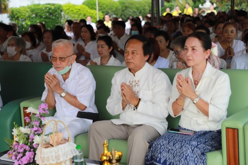 ทน.แม่สอด พิธีทำบุญเทศบาลนครแม่สอดครบรอบ 87 ปี และพิธีมหามังคลาภิเษกเจ้าพ่อพะวอ