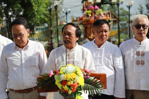 ทน.แม่สอด พิธีทำบุญเทศบาลนครแม่สอดครบรอบ 87 ปี และพิธีมหามังคลาภิเษกเจ้าพ่อพะวอ