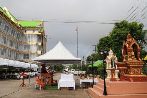 ทน.แม่สอด พิธีทำบุญเทศบาลนครแม่สอดครบรอบ 87 ปี และพิธีมหามังคลาภิเษกเจ้าพ่อพะวอ