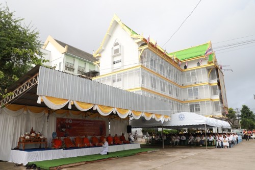 ทน.แม่สอด พิธีทำบุญเทศบาลนครแม่สอดครบรอบ 87 ปี และพิธีมหามังคลาภิเษกเจ้าพ่อพะวอ