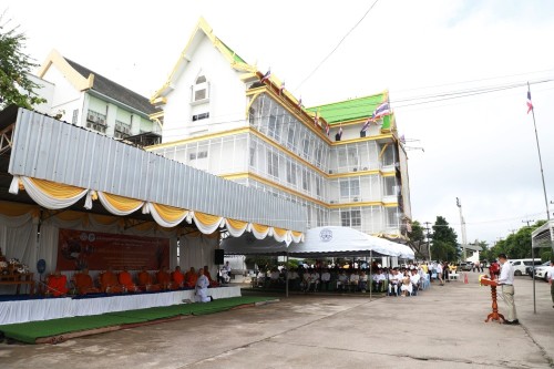 ทน.แม่สอด พิธีทำบุญเทศบาลนครแม่สอดครบรอบ 87 ปี และพิธีมหามังคลาภิเษกเจ้าพ่อพะวอ
