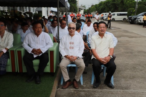 ทน.แม่สอด พิธีทำบุญเทศบาลนครแม่สอดครบรอบ 87 ปี และพิธีมหามังคลาภิเษกเจ้าพ่อพะวอ