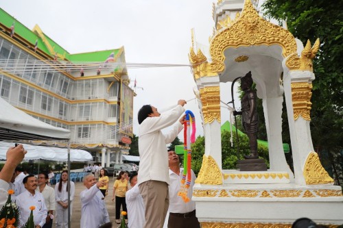 ทน.แม่สอด พิธีทำบุญเทศบาลนครแม่สอดครบรอบ 87 ปี และพิธีมหามังคลาภิเษกเจ้าพ่อพะวอ