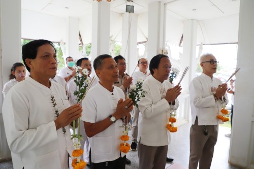 ทน.แม่สอด พิธีทำบุญเทศบาลนครแม่สอดครบรอบ 87 ปี และพิธีมหามังคลาภิเษกเจ้าพ่อพะวอ