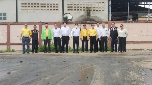 ทน.แม่สอด ลงพื้นที่ติดตามความคืบหน้างานก่อสร้าง ในเขตพื้นที่เทศบาลนครแม่สอด 