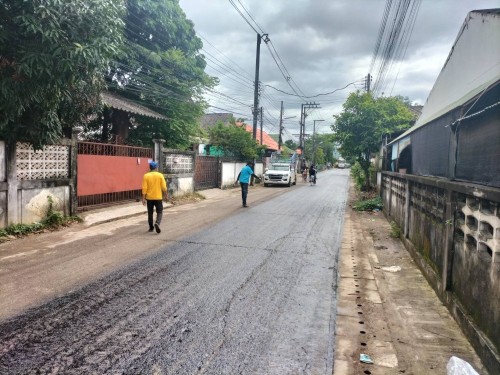 ทน.แม่สอด ลงพื้นที่ติดตามความคืบหน้างานก่อสร้าง ในเขตพื้นที่เทศบาลนครแม่สอด 