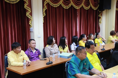 ทน.แม่สอด ร่วมให้การต้อนรับ ข้าราชการโอน (ย้าย) มาดำรงตำแหน่งประจำสำนักงานเทศบาลนครแม่สอด