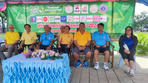 ทน.แม่สอด ร่วมงานยูโร้เค้ก ไทยแลนด์ บีช วอลเลย์บอล           2024 EURO รอบคัดเลือกภาคเหนือ และเยี่ยมชมเป็นกำลังใจให้นักกีฬาวอลเลย์บอล   