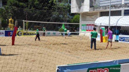 ทน.แม่สอด ร่วมงานยูโร้เค้ก ไทยแลนด์ บีช วอลเลย์บอล           2024 EURO รอบคัดเลือกภาคเหนือ และเยี่ยมชมเป็นกำลังใจให้นักกีฬาวอลเลย์บอล   