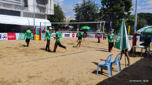 ทน.แม่สอด ร่วมงานยูโร้เค้ก ไทยแลนด์ บีช วอลเลย์บอล           2024 EURO รอบคัดเลือกภาคเหนือ และเยี่ยมชมเป็นกำลังใจให้นักกีฬาวอลเลย์บอล   