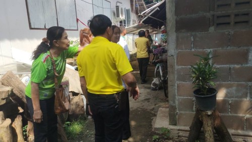 ทน.แม่สอด ลงพื้นที่ส่งมอบบ้านตามการปรับสภาพที่อยู่อาศัยกลุ่มเปราะบางตามโครงการบ้านพอเพียงชนบท ประจำปีงบประมาณ 2567