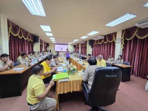 ทน.แม่สอด จัดประชุมหัวหน้าส่วนราชการ ครั้งที่ 10/2567 ประจำเดือน ตุลาคม 