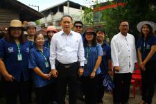 เทศบาลนครแม่สอด ดำเนินโครงการ ขุดลอกลำห้วยแม่สอด รวมพลัง รวมใจ ชาวนครแม่สอด 