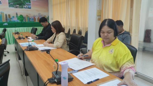 ทน.แม่สอด ประชุมคณะกรรมการศูนย์ข้อมูลข่าวสารเทศบาลนครแม่สอด