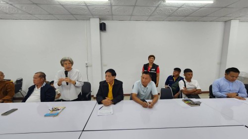 ทน.แม่สอด  เข้าร่วมการประชุมปรึกษาหารือในการกำหนดแนวทางและกิจกรรมหลักในการพัฒนาระเบียงเศรษฐกิจชายแดนแม่สอด