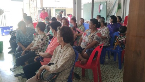ทน.แม่สอด เข้าร่วมกิจกรรมประชุมผู้สูงอายุชุมชนสันต้นปิน ประจำเดือน ตุลาคม ประจำปี 2567