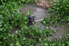 เทศบาลนครแม่สอด ดำเนินโครงการ ขุดลอกลำห้วยแม่สอด รวมพลัง รวมใจ ชาวนครแม่สอด 