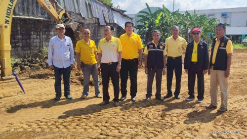เทศบาลนครแม่สอด ลงพื้นที่ติดตามงานระบบสาธารณูปโภคชุมชนอิสลาม และชุมชนสองแคว 2