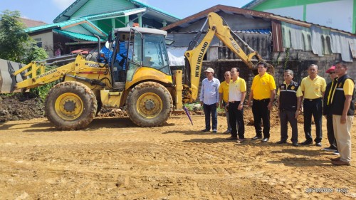เทศบาลนครแม่สอด ลงพื้นที่ติดตามงานระบบสาธารณูปโภคชุมชนอิสลาม และชุมชนสองแคว 2
