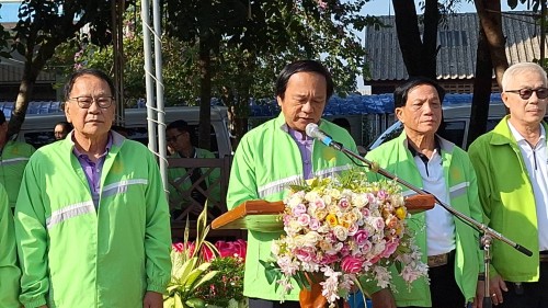 เทศบาลนครแม่สอด เข้าร่วมพิธีเปิดการแข่งขันกีฬาสี “ดอนแก้วเกมส์” ประจำปีการศึกษา 2567