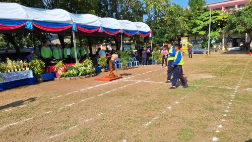 เทศบาลนครแม่สอด เข้าร่วมพิธีเปิดการแข่งขันกีฬาสี “ดอนแก้วเกมส์” ประจำปีการศึกษา 2567