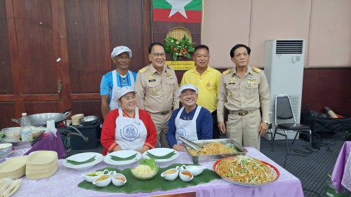 ทน.แม่สอด ร่วมต้อนรับ นายพิพัฒน์  รัชกิจประการ รัฐมนตรีว่าการกระทรวงแรงงานและร่วมพิธีเปิดโครงการกระทรวงแรงงาน พบประชาชนและการตรวจติดตามภารกิจตามนโยบายฯ