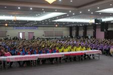 ดร.เทอดเกียรติ ชินสรนันท์ นายกเทศมนตรีนครแม่สอด เป็นประธานเปิดโครงการสัมมนาก้าวรุก ตั้งรับ การเข้าสู่ประชาคมอาเซียน 