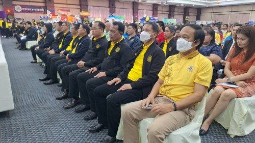 ทน.แม่สอด ร่วมต้อนรับ นายพิพัฒน์  รัชกิจประการ รัฐมนตรีว่าการกระทรวงแรงงานและร่วมพิธีเปิดโครงการกระทรวงแรงงาน พบประชาชนและการตรวจติดตามภารกิจตามนโยบายฯ